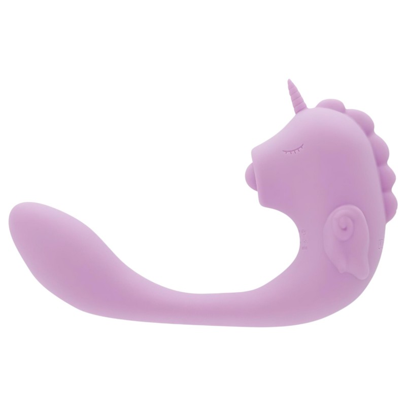 Unihorn C-Horse - G-pont és csiklóizgató vibrátor (lila) 145447 termék bemutató kép