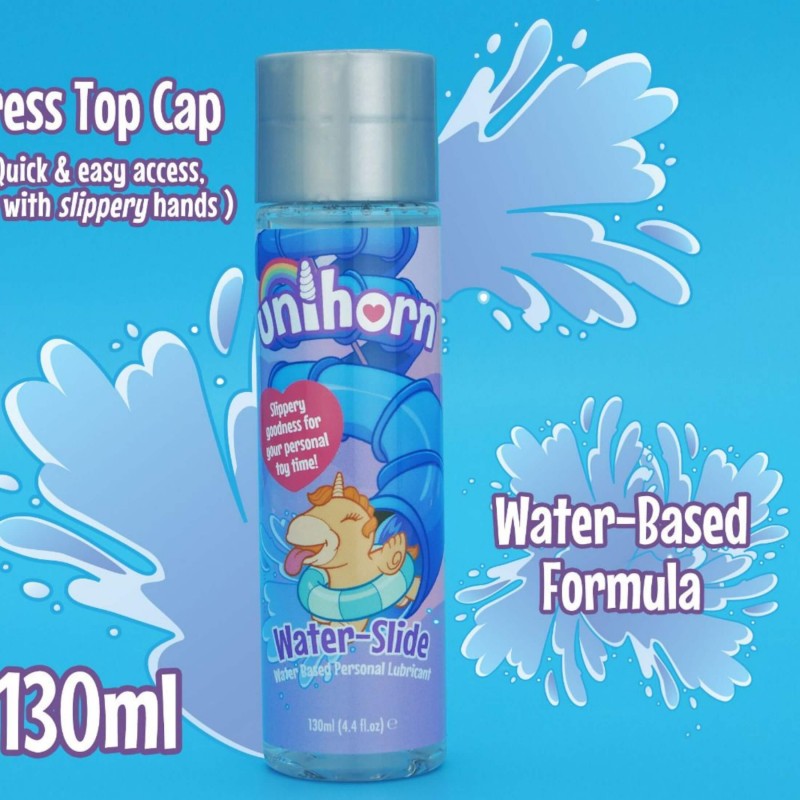 Unihorn Water-Slide - vízbázisú síkosító (130 ml) 134207 termék bemutató kép
