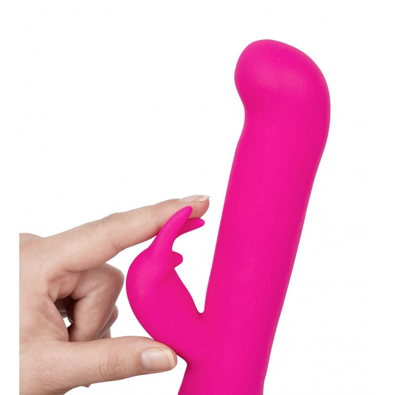 Vibe Couture Rabbit Gesture - Nyuszis, bólogató vibrátor (pink) 13857 termék bemutató kép