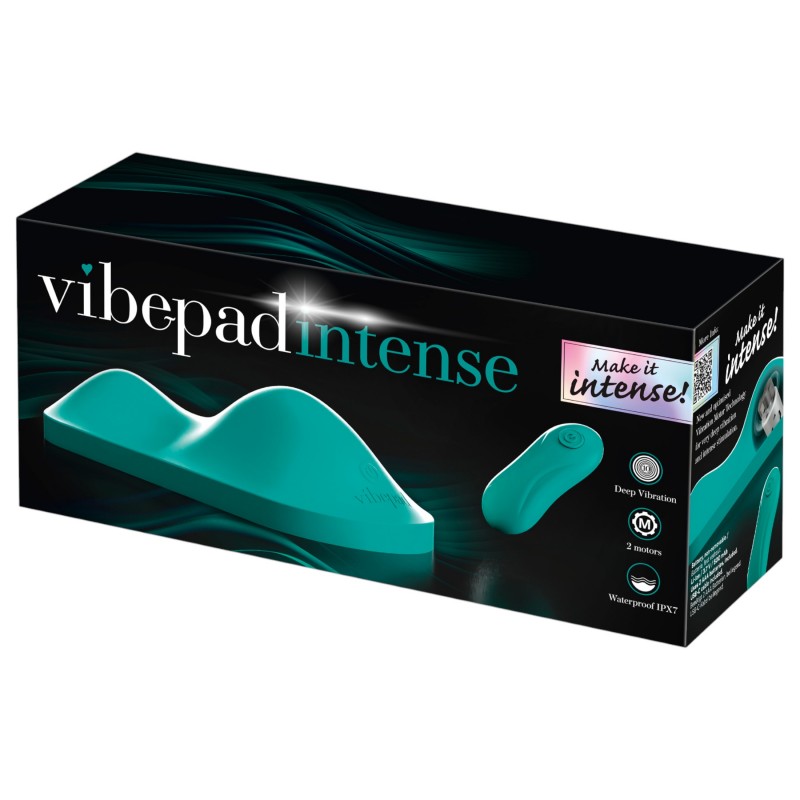 Vibepad Intense - csiklóizgató párna vibrátor (türkiz) 104413 termék bemutató kép