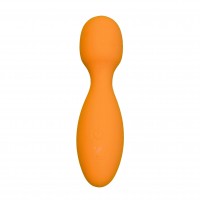 Vibio Dodson Wand - akkus, okos masszírozó vibrátor (narancs) - mini 55382 termék bemutató kép