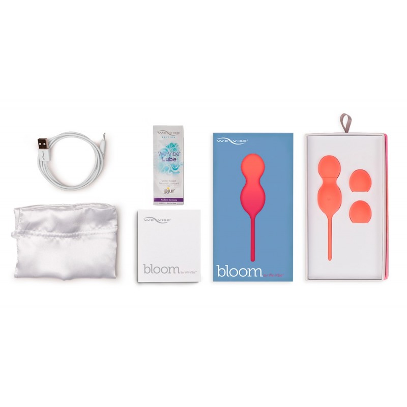 We-Vibe Bloom - gésagolyó cserélhető súlyokkal (narancs) 14713 termék bemutató kép