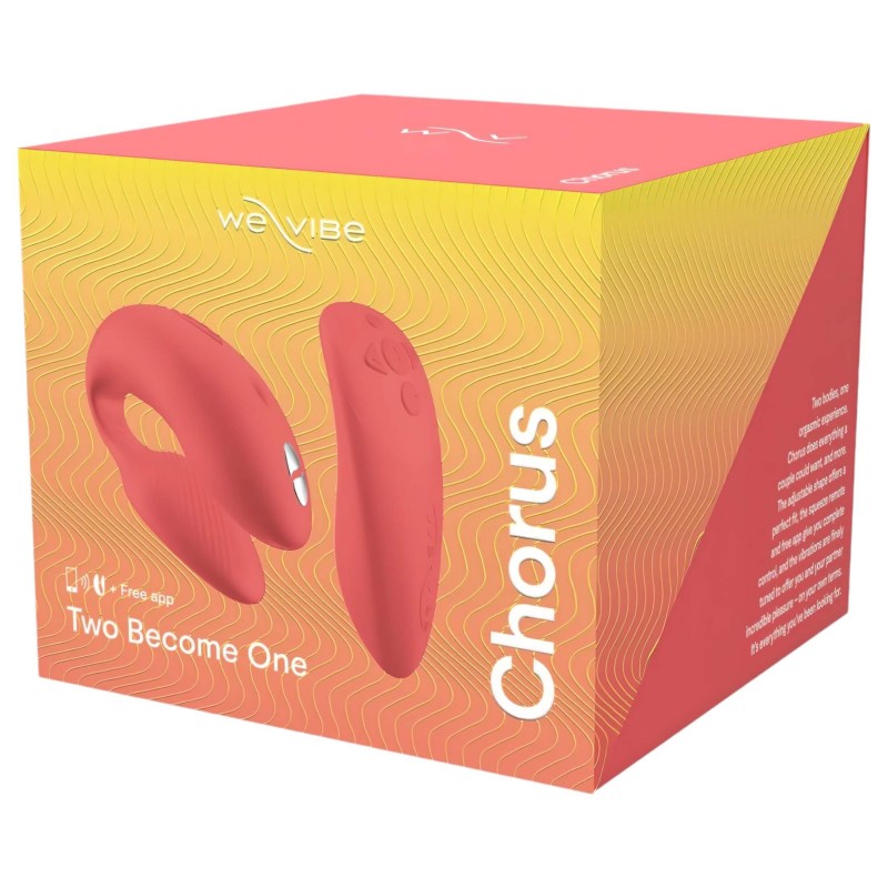 We-Vibe Chorus - App-vezérelt párvibrátor (narancs) 146399 termék bemutató kép