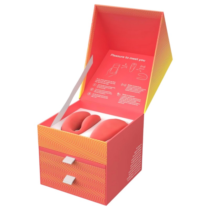 We-Vibe Chorus – App-vezérelt párvibrátor (narancs) 138496 termék bemutató kép