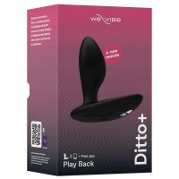 We-Vibe Ditto+ - okos, akkus anál vibrátor (fekete) 80309 termék bemutató kép