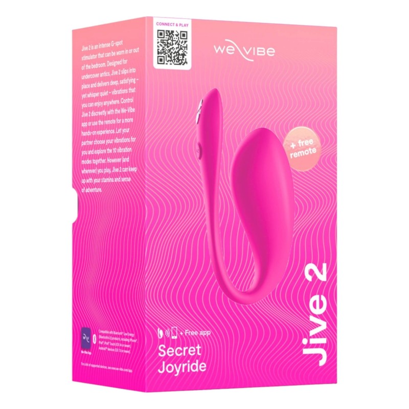 We-Vibe Jive 2 - akkus, okos vibrotojás (pink) 92409 termék bemutató kép