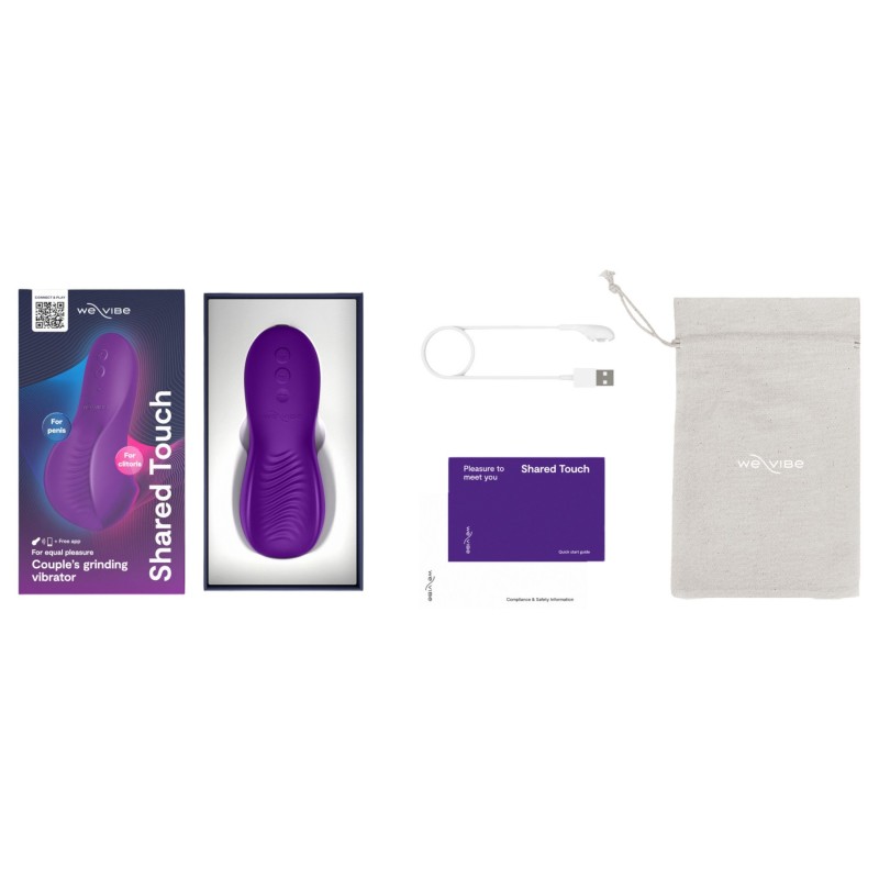 We-Vibe Shared Touch - okos párvibrátor (lila) 167870 termék bemutató kép