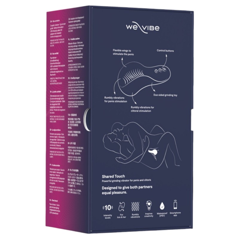 We-Vibe Shared Touch - okos párvibrátor (lila) 167871 termék bemutató kép