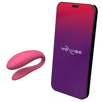 We-Vibe Sync Lite - okos, akkus, rádiós párvibrátor (pink) 76505 termék bemutató kép