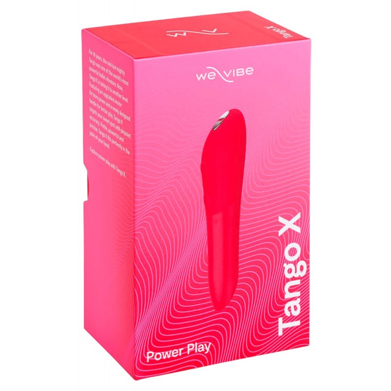 We-Vibe Tango X - akkus, vízálló rúdvibrátor (korall) 72988 termék bemutató kép