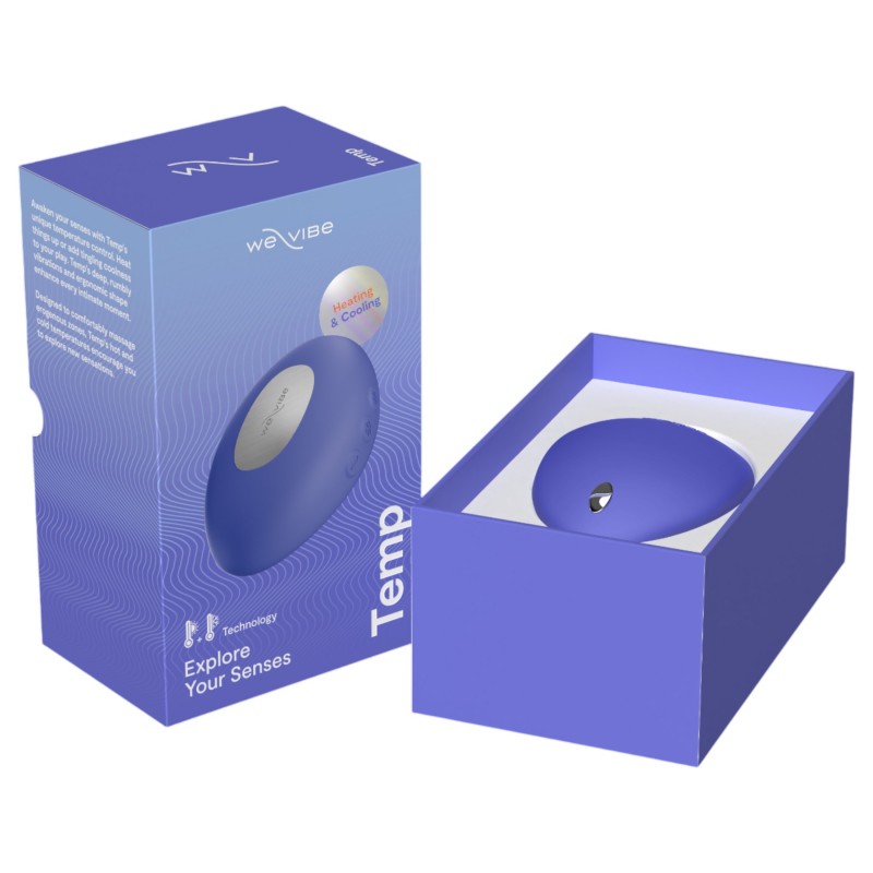 We-Vibe Temp - csiklóizgató vibrátor (kék) 124488 termék bemutató kép