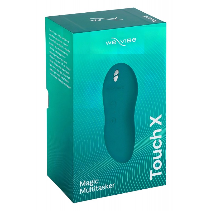 We-Vibe Touch X - akkus, vízálló csikló vibrátor (zöld) 116470 termék bemutató kép