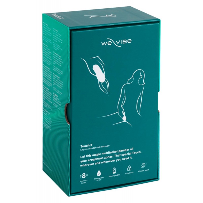 We-Vibe Touch X - akkus, vízálló csiklóvibrátor (zöld) 42013 termék bemutató kép