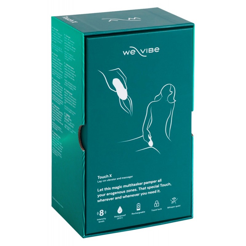 We-Vibe Touch X - akkus, vízálló csikló vibrátor (zöld) 42013 termék bemutató kép