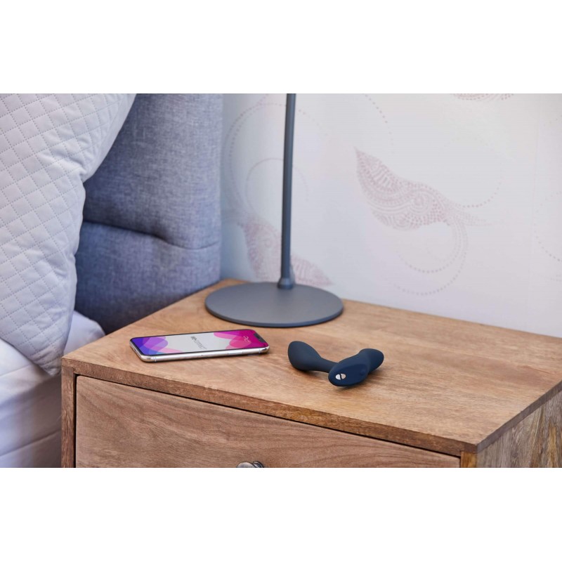 We-Vibe Vector - akkus, okos anál vibrátor (fekete) 32032 termék bemutató kép