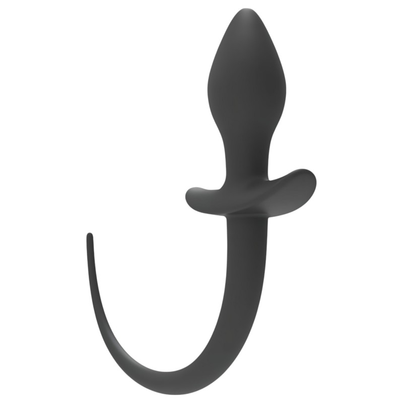 Erospace Wild Play - anál plug farokkal, szerepjátékhoz (fekete) 155687 termék bemutató kép
