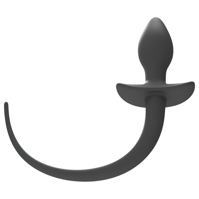 Erospace Wild Play - anál plug farokkal, szerepjátékhoz (fekete) 155688 termék bemutató kép