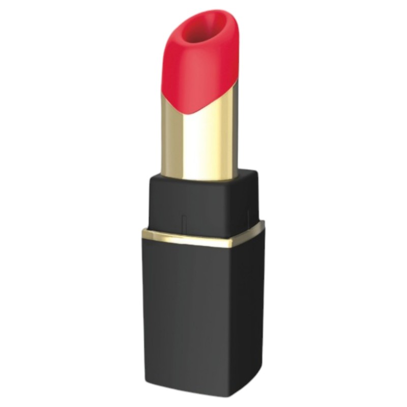 Womanizer Beauty - rúzs alakú léghullámos csiklóizgató (fekete) 147883 termék bemutató kép
