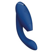 Womanizer Duo 2 - vízálló G-pont vibrátor és csiklóizgató (kék) 69805 termék bemutató kép