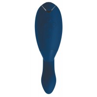 Womanizer Duo - vízálló G-pont vibrátor és csiklóizgató egyben (kék) 40627 termék bemutató kép