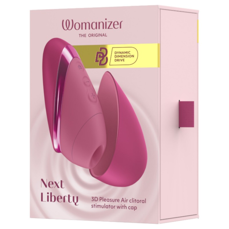 Womanizer Next Liberty - léghullámos csiklóizgató (rózsaszín) 149558 termék bemutató kép
