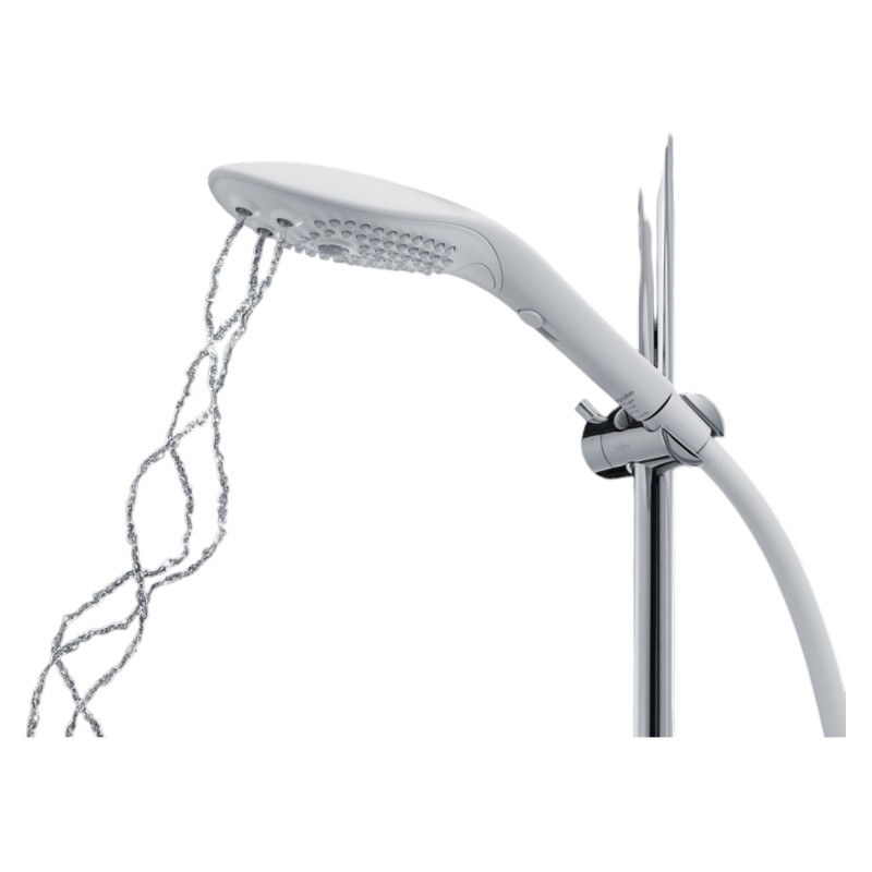 Womanizer Wave - masszírozó zuhanyfej (fehér) 89731 termék bemutató kép