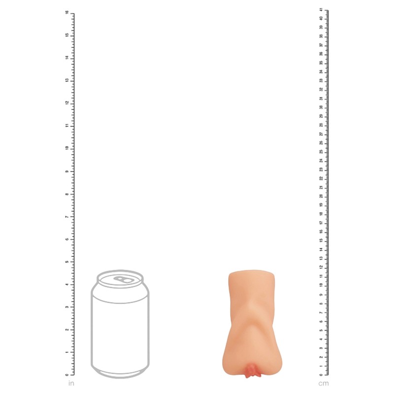 XKIN - élethű műpunci maszturbátor - M (natúr) 128650 termék bemutató kép