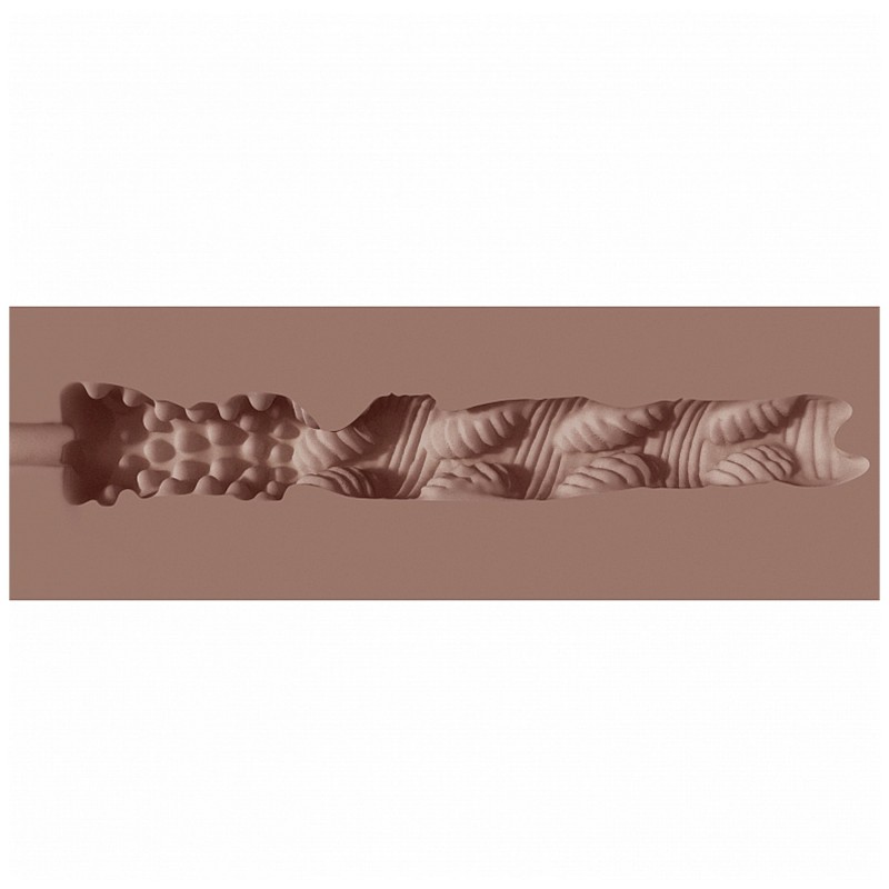 XKIN Eternal Asha - élethű műpopsi maszturbátor (natúr) 128426 termék bemutató kép