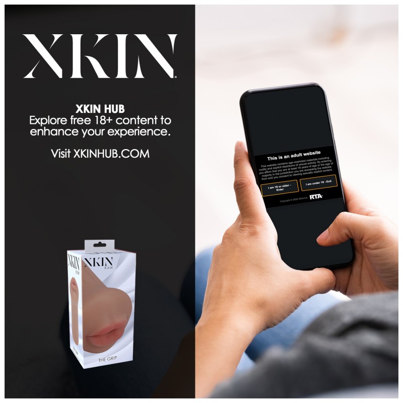 XKIN - műszáj maszturbátor - S (sötét natúr) 128751 termék bemutató kép