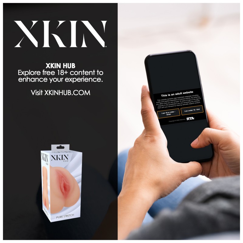 XKIN - realisztikus műpunci maszturbátor - L (natúr) 128659 termék bemutató kép