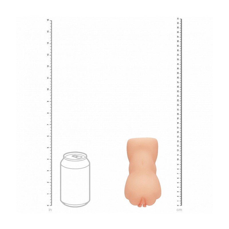 XKIN Sweet Delilah - élethű műpunci maszturbátor (natúr) 128540 termék bemutató kép