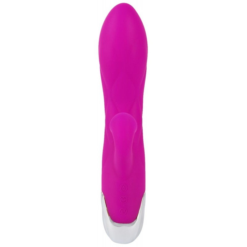 XOUXOU - akkus, csiklószívós G-pont vibrátor (pink) 42839 termék bemutató kép