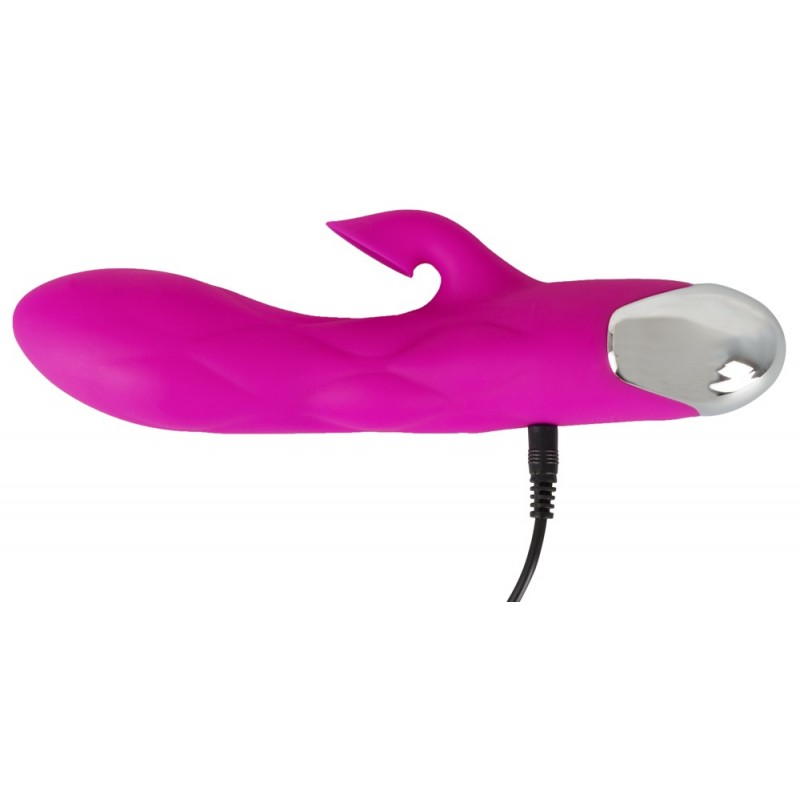 XOUXOU - akkus, csiklószívós G-pont vibrátor (pink) 42843 termék bemutató kép