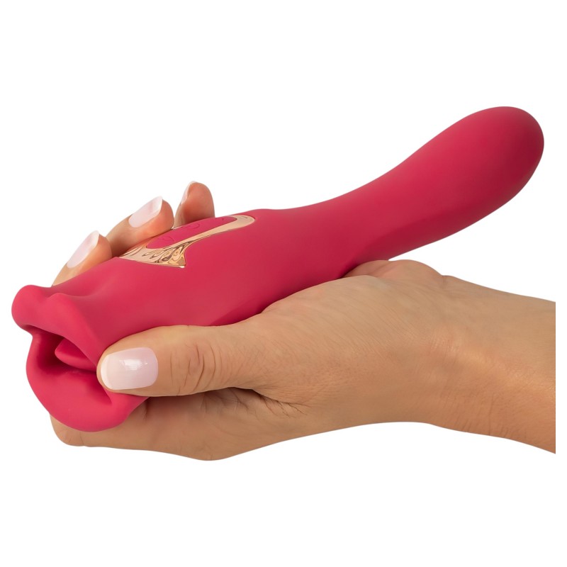 You2Toys - 2in1 nyelves vibrátor (pink) 119015 termék bemutató kép