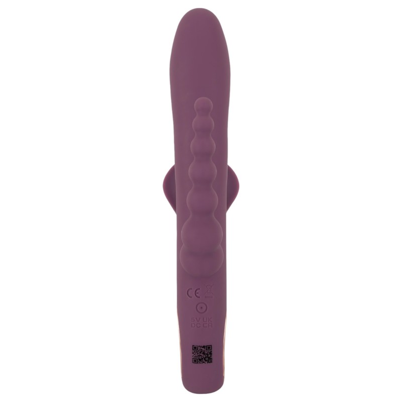 You2Toys - akkus, tripla karos vibrátor (lila) 136914 termék bemutató kép