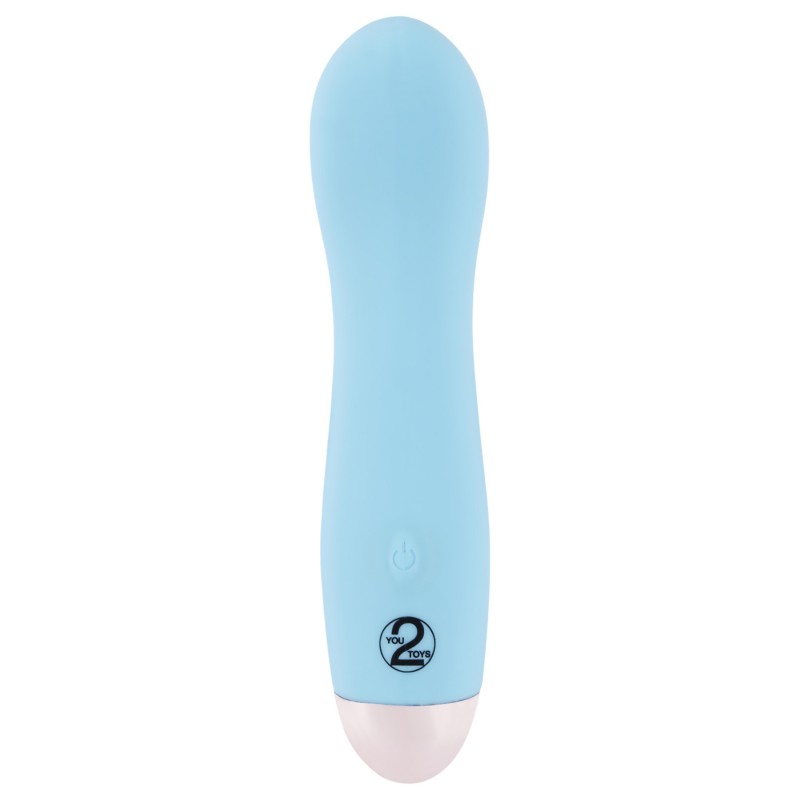 You2Toys - Cuties Mini Blue - akkus, G-pont vibrátor (türkiz) 136564 termék bemutató kép