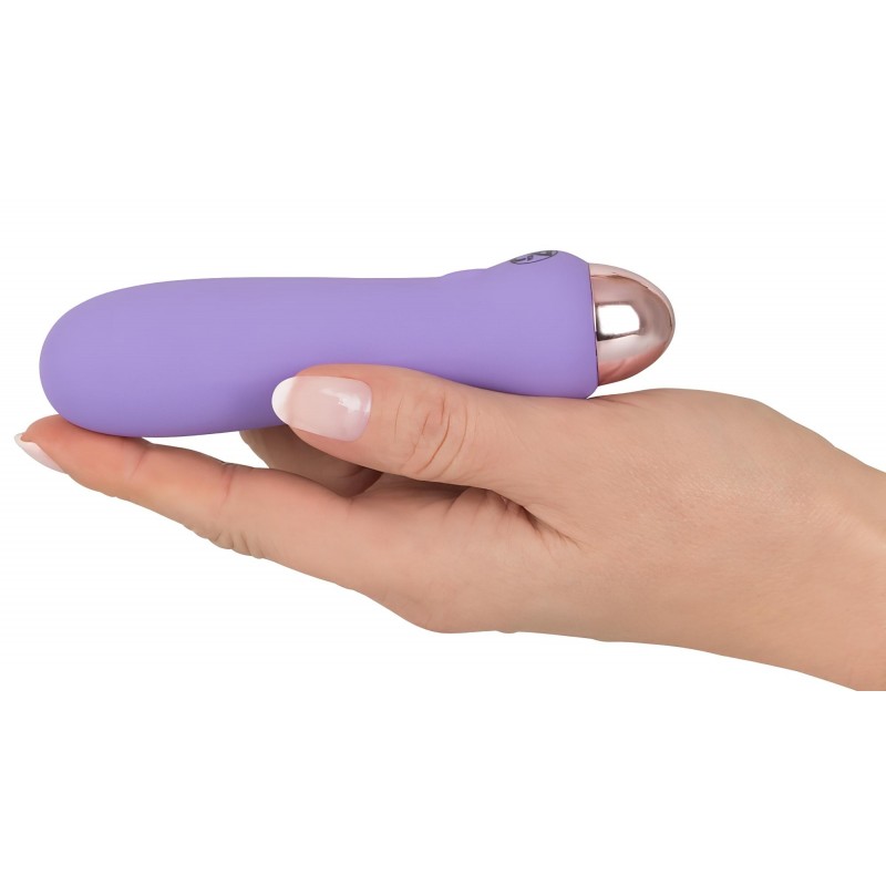 You2Toys - Cuties Mini Purple - akkus, szilikon rúdvibrátor (lila) 136583 termék bemutató kép