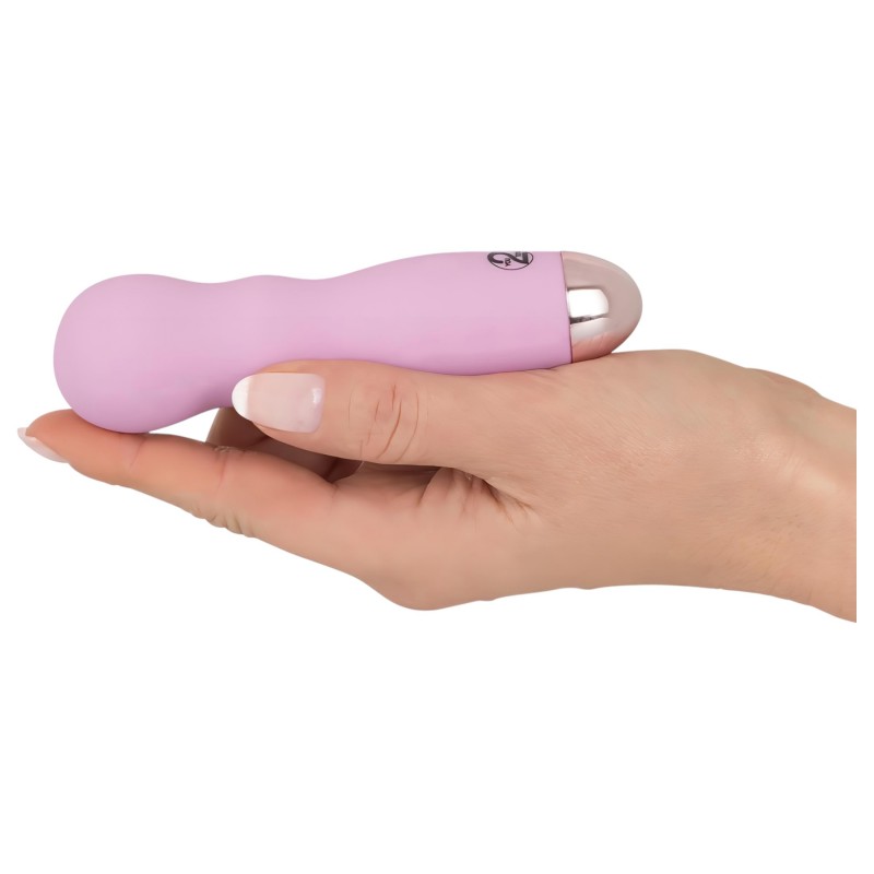 You2Toys - Cuties Mini Rose - akkus, hullámos vibrátor (pink) 136577 termék bemutató kép