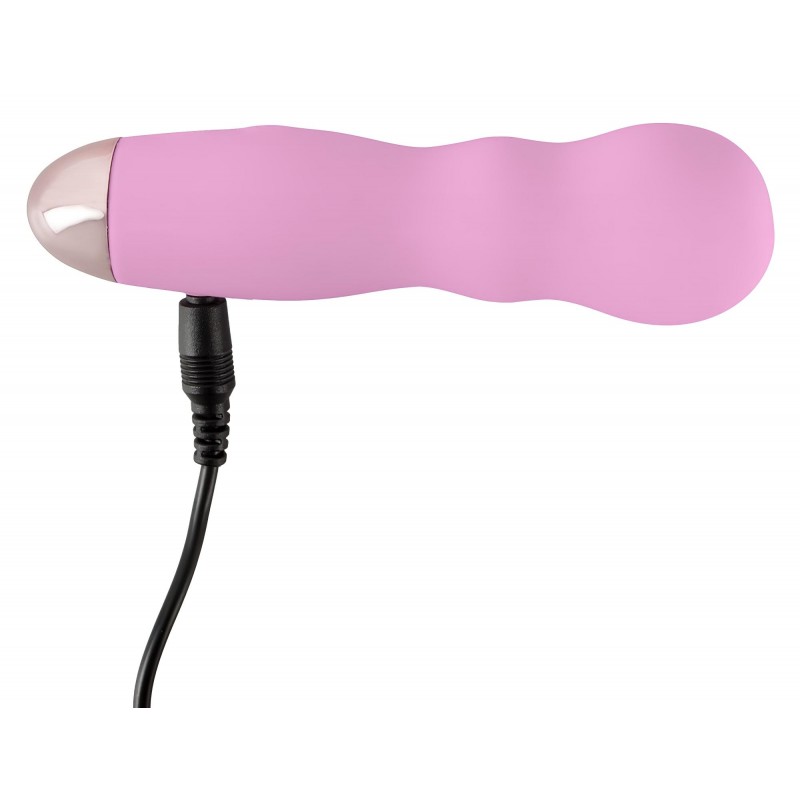 You2Toys - Cuties Mini Rose - akkus, hullámos vibrátor (pink) 136579 termék bemutató kép