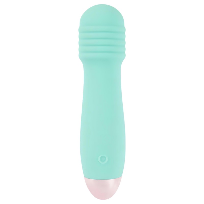You2Toys - Cuties Mini Wand - akkus, mini masszírozó vibrátor (zöld) 136570 termék bemutató kép
