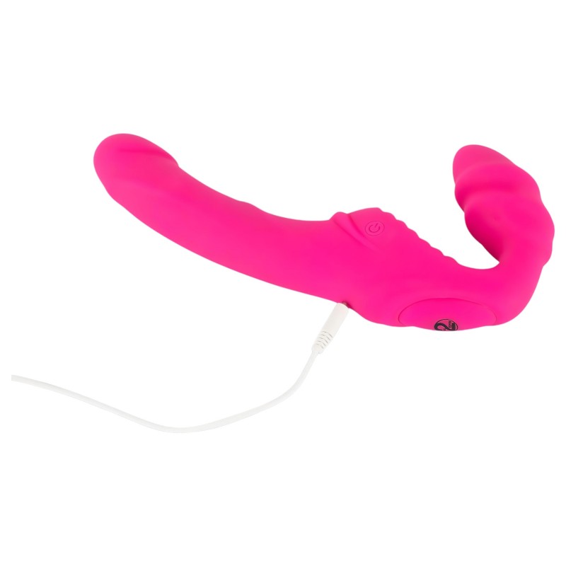 You2Toys - Double2Teaser - felcsatolható vibrátor tartópánt nélkül (pink) 135900 termék bemutató kép