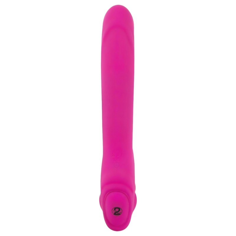 You2Toys - Double2Teaser - felcsatolható vibrátor tartópánt nélkül (pink) 135901 termék bemutató kép