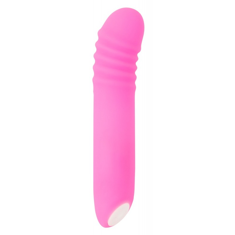 You2Toys - Flashing Mini Vibe - akkus, világító vibrátor (pink) 62204 termék bemutató kép