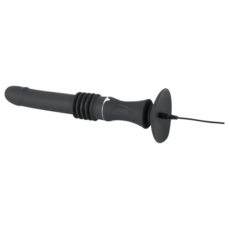 You2Toys Fucking Machine - tapadókorongos lökő vibrátor (fekete) 100806 termék bemutató kép