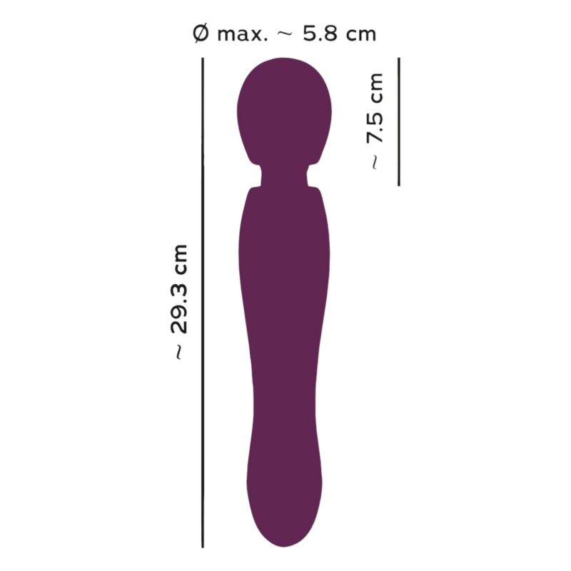 You2Toys Grande - akkus wand masszírozó vibrátor (piros) 97137 termék bemutató kép