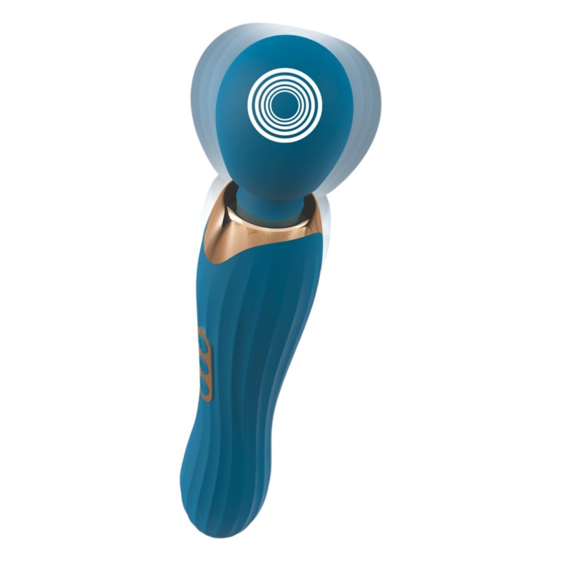 You2Toys Grande - akkus wand masszírozó vibrátor (kék) 97145 termék bemutató kép