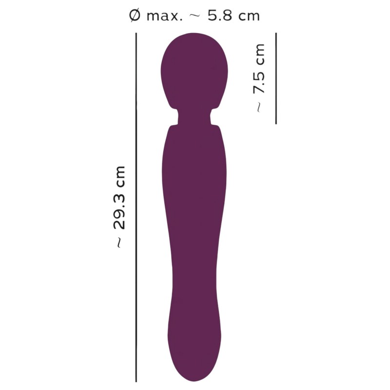 You2Toys Grande - akkus wand masszírozó vibrátor (piros) 103483 termék bemutató kép