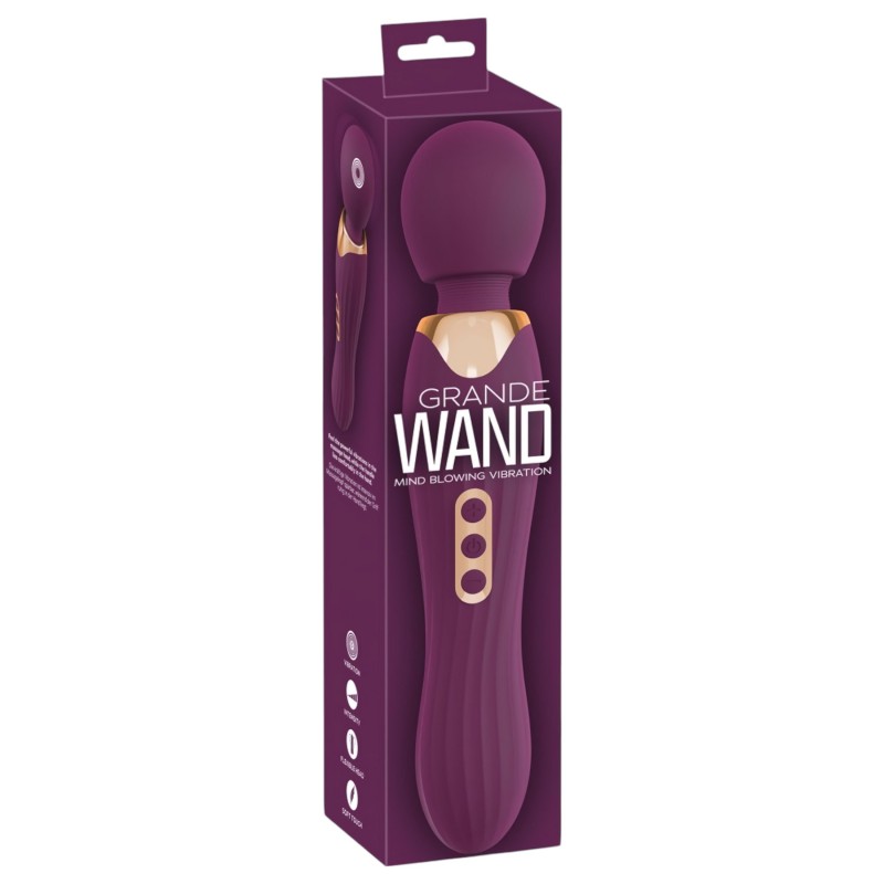 You2Toys Grande - akkus wand masszírozó vibrátor (piros) 103484 termék bemutató kép