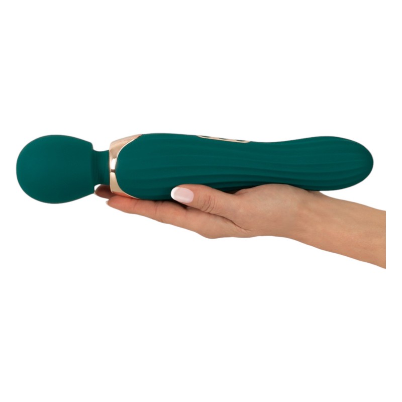 You2Toys Grande - akkus wand masszírozó vibrátor (zöld) 97126 termék bemutató kép