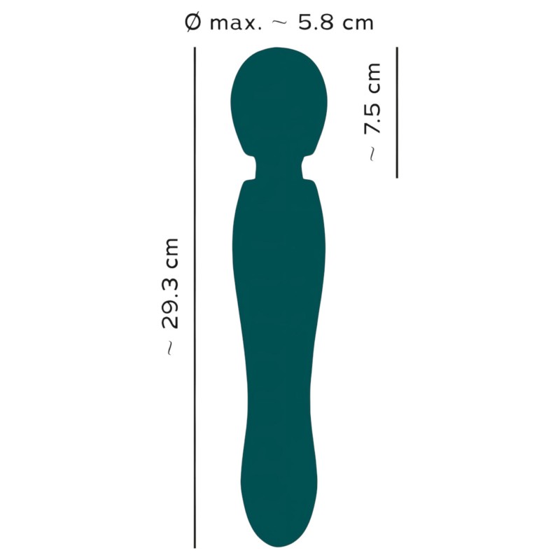 You2Toys Grande - akkus wand masszírozó vibrátor (zöld) 162753 termék bemutató kép